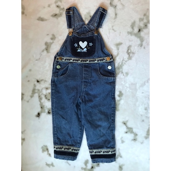 2/$25 Vintage Little Arizona Denim Overalls - Picture 1 of 5